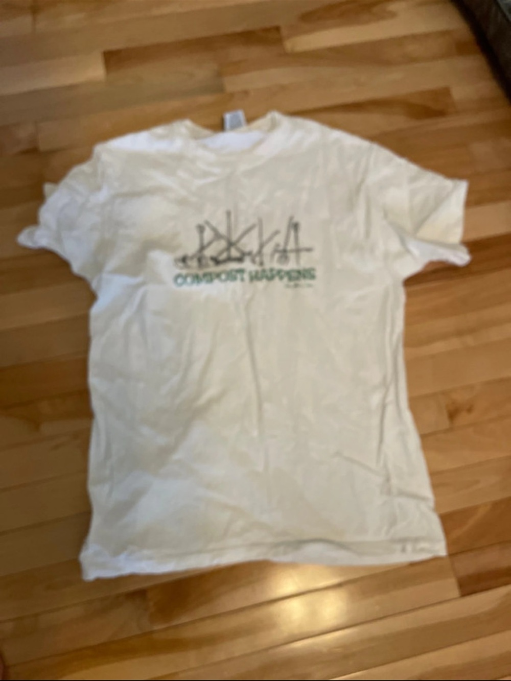 vintage USA made compost happens T-shirt